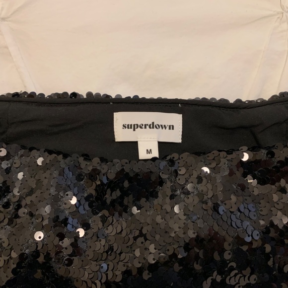 Superdown Sonya sequin skirt - M - Picture 3 of 5